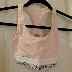 Calvin Klein Logo Bralette